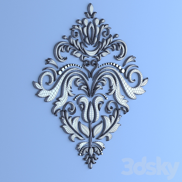 Decorative panel – 07 3DS Max - thumbnail 2