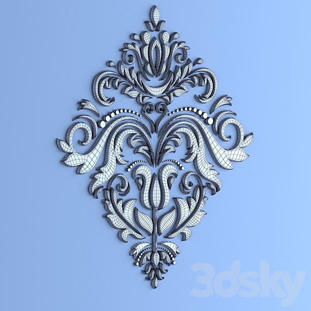 Decorative panel – 07 3DSMax File - thumbnail 2