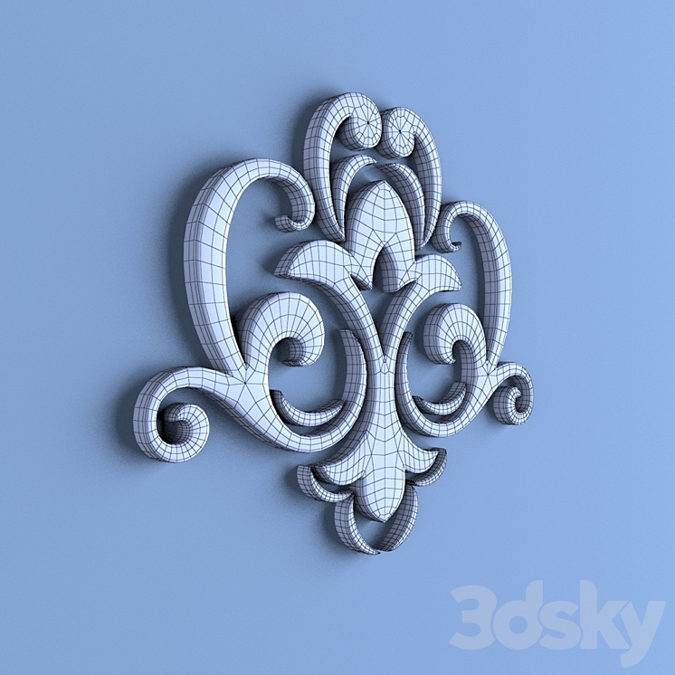 Decorative panel – 08 3DS Max - thumbnail 2