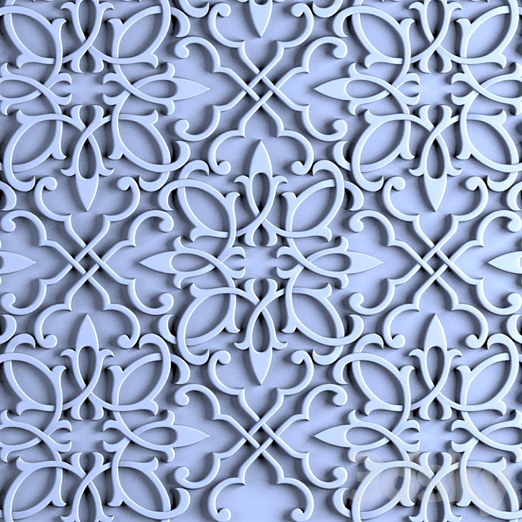 Decorative panel – 09 3DS Max - thumbnail 1