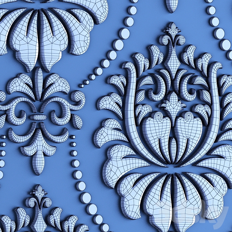 Decorative panel – 12 3DS Max - thumbnail 2