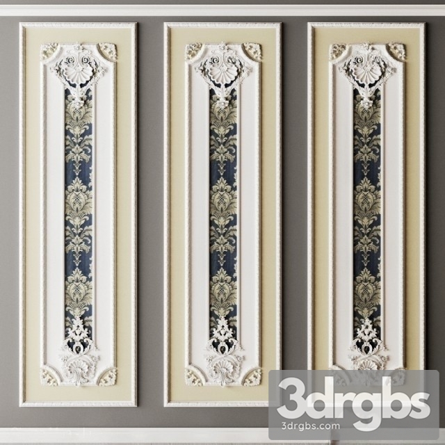 Decorative Panel 31 3dsmax Download - thumbnail 1