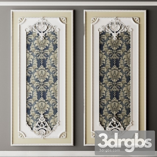 Decorative Panel 3dsmax Download - thumbnail 1