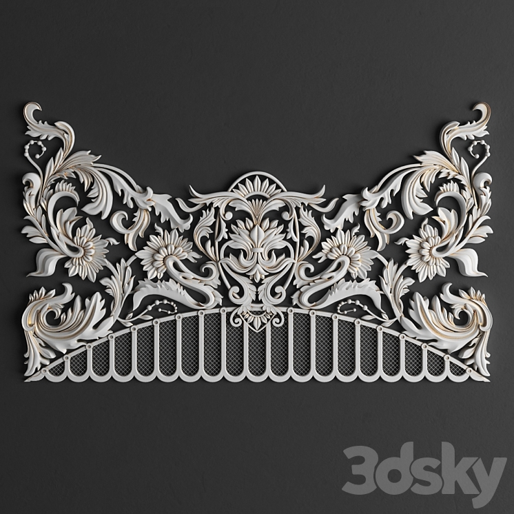 Decorative Panels 3DS Max - thumbnail 1