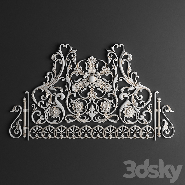 Decorative Panels 3DS Max - thumbnail 1