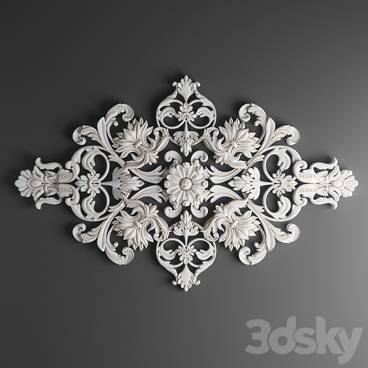 Decorative Panels D5 3DS Max - thumbnail 1