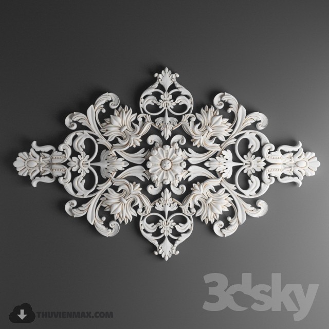 Decorative Panels D5 3DS Max - thumbnail 3