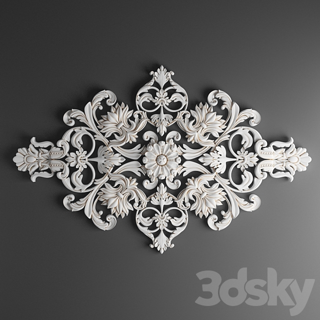 Decorative Panels D5 3DSMax File - thumbnail 1