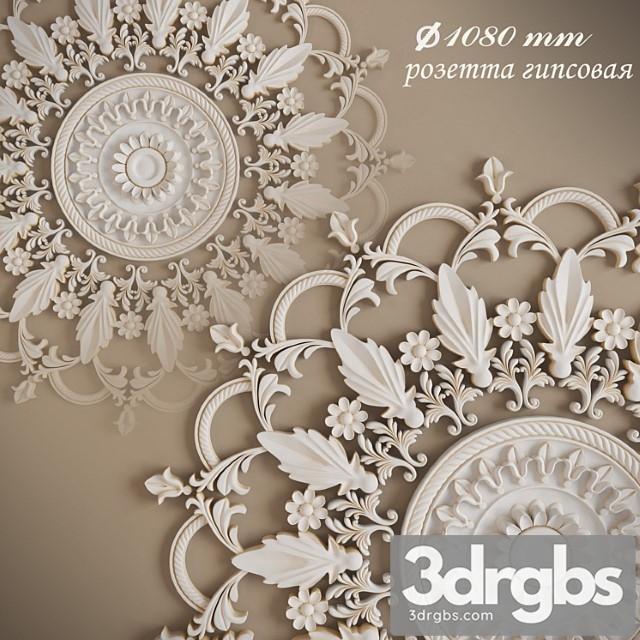 Decorative plaster Lepka 3dsmax Download - thumbnail 1