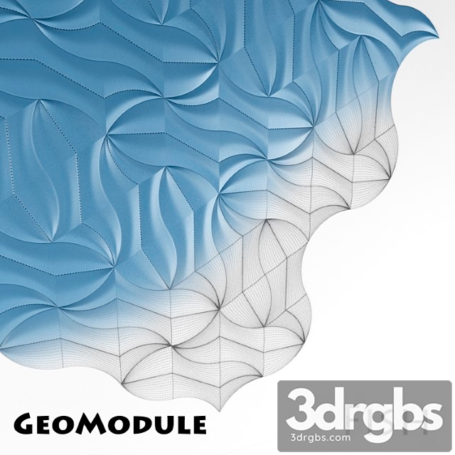 Diekorativnyie Panieli Geomodule Fish 3dsmax Download - thumbnail 1