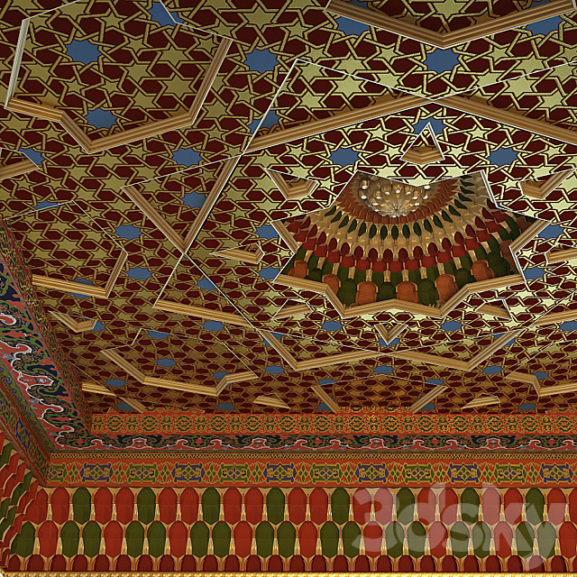 East Ceiling 3ds Max - thumbnail 2