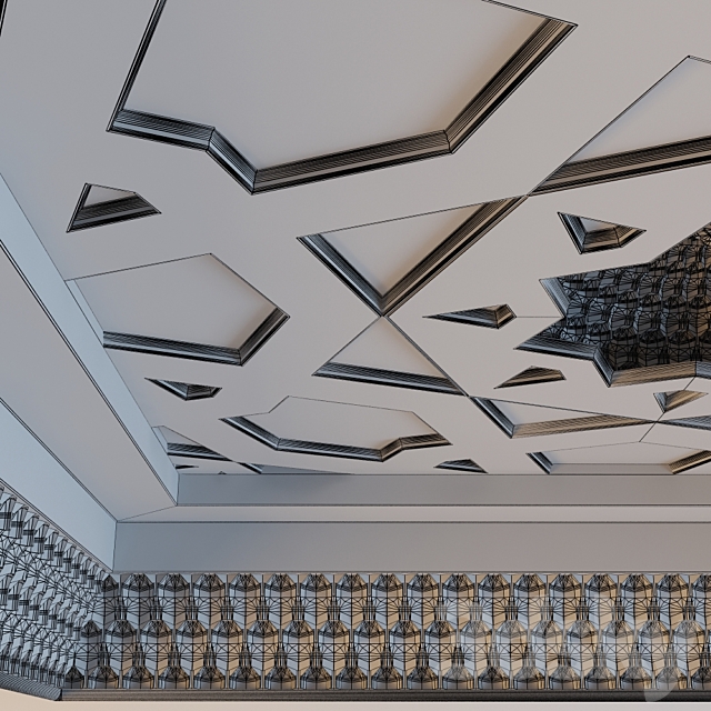 East Ceiling 3ds Max - thumbnail 3