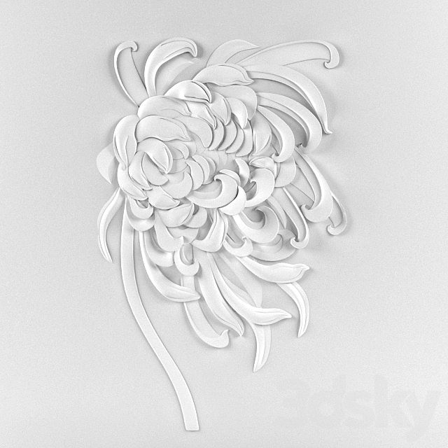 Flower 3DSMax File - thumbnail 1