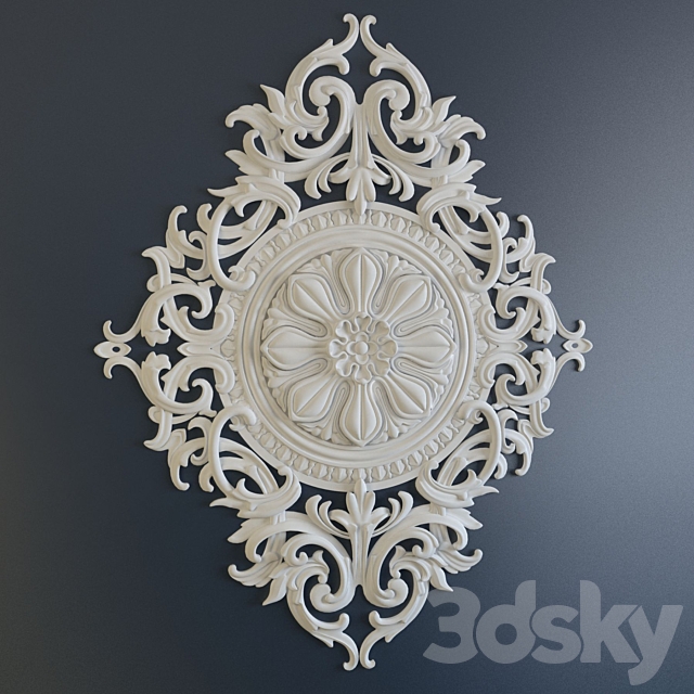 Fretwork 66 3DS Max Model - thumbnail 2