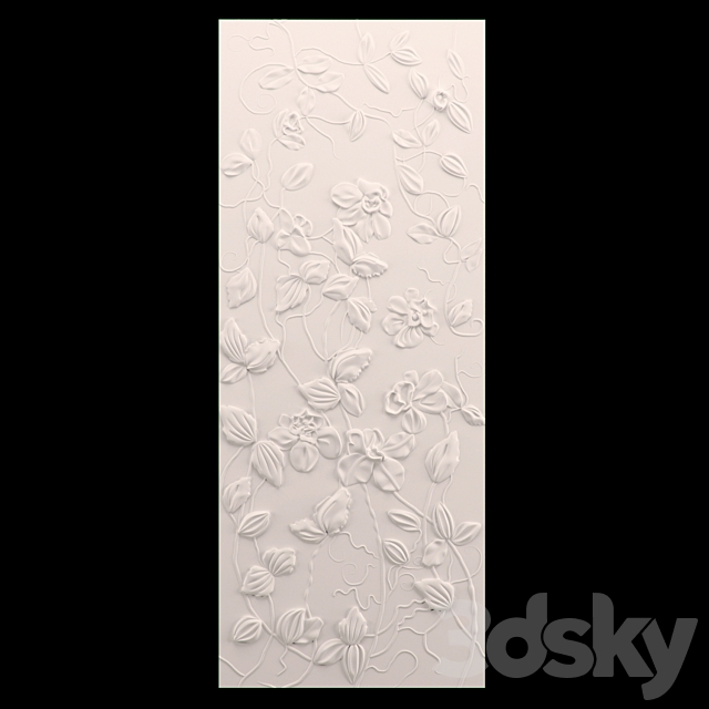 gypsum panel 3ds Max - thumbnail 1