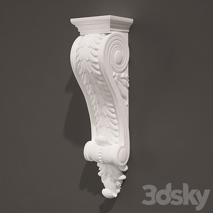 Holder Antique Style 4253 3DS Max - thumbnail 1