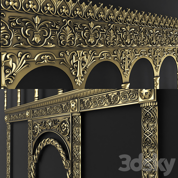 Iconostasis 3DS Max - thumbnail 2