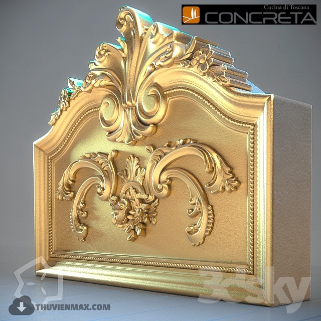 Majestic frieze decorative by Concreta 3DS Max - thumbnail 3