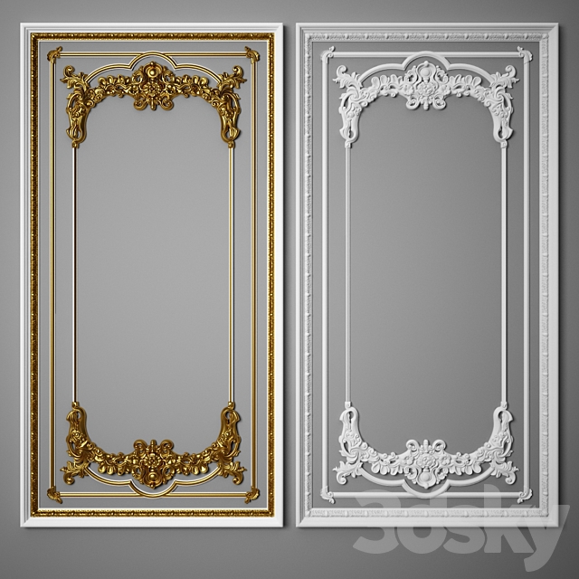 Modeled Panel 2014 3DSMax File - thumbnail 1