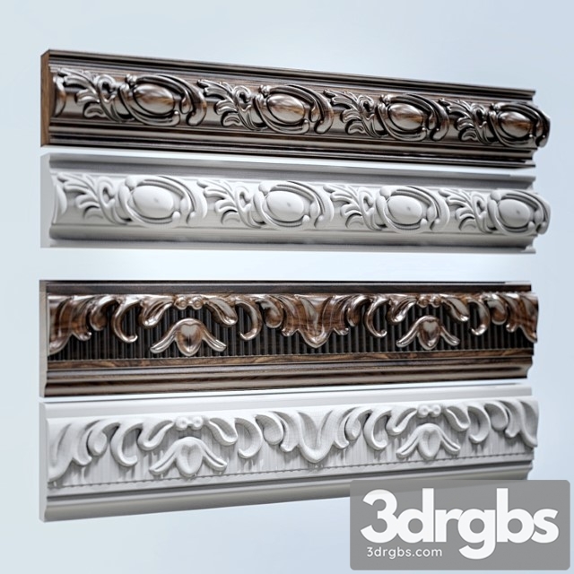 Molding Set 2 3dsmax Download - thumbnail 1