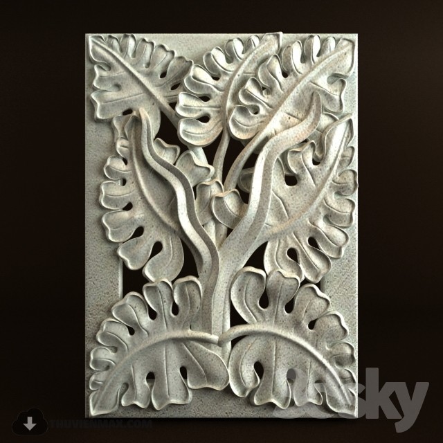 Nature Carving Ornament 022 3DS Max - thumbnail 3