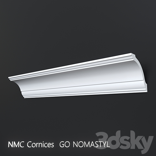 Nmc Cornice GO Nomastyl 3DS Max Model - thumbnail 2