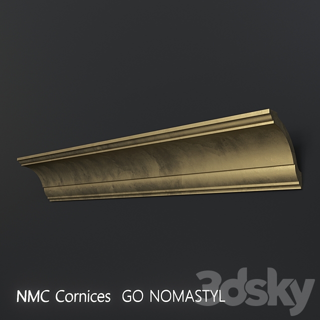 Nmc Cornice GO Nomastyl 3DS Max Model - thumbnail 3