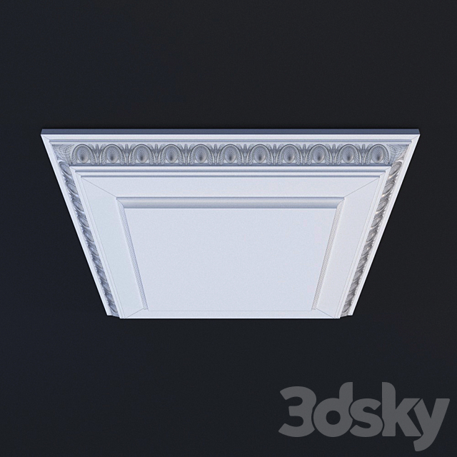 Orac Decor F31 ceiling decoration 2014 3DS Max Model - thumbnail 3