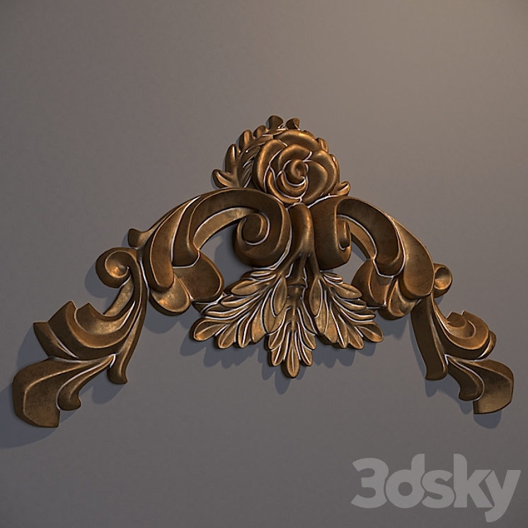 Ornament: Europlast 1.60.031 3DS Max - thumbnail 2