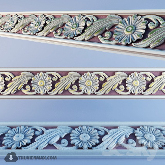 Ornament Number 4 3DS Max - thumbnail 3