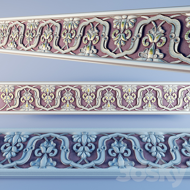 Ornament Number 7 3DS Max Model - thumbnail 1