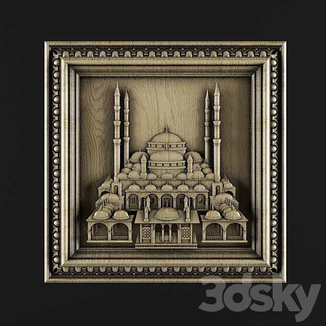 Pano Mosque 3ds Max - thumbnail 1