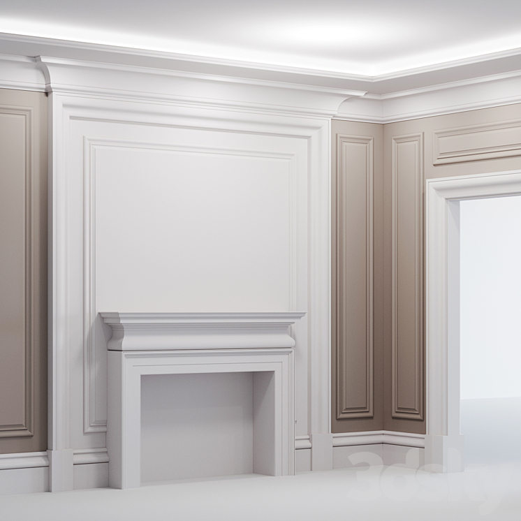 Plaster stucco 3DS Max - thumbnail 1