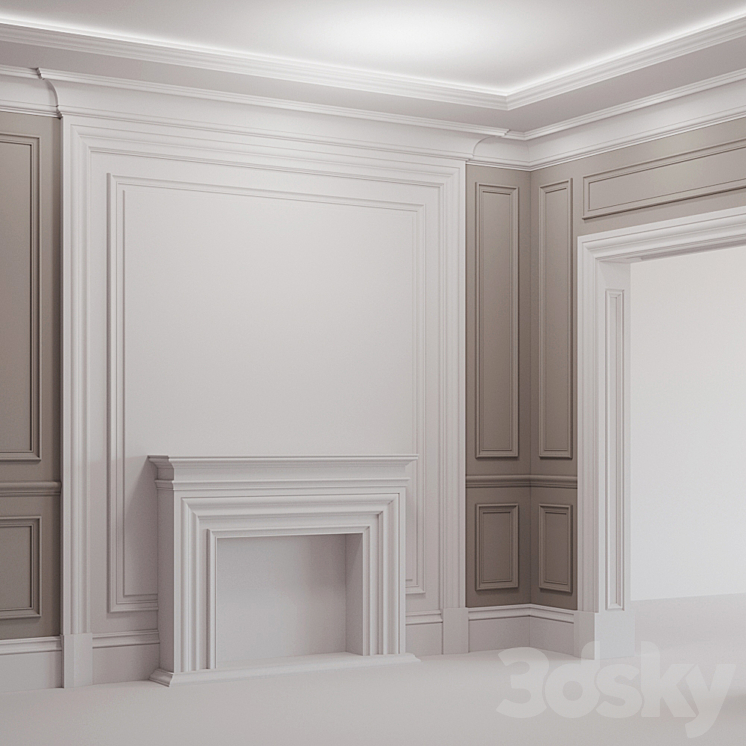 Plaster stucco 3DS Max - thumbnail 1