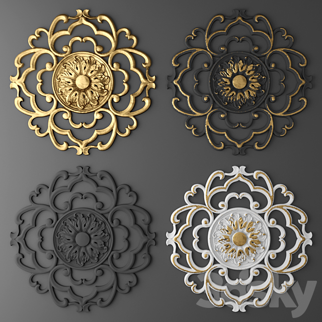 Rosette. 3ds Max - thumbnail 1