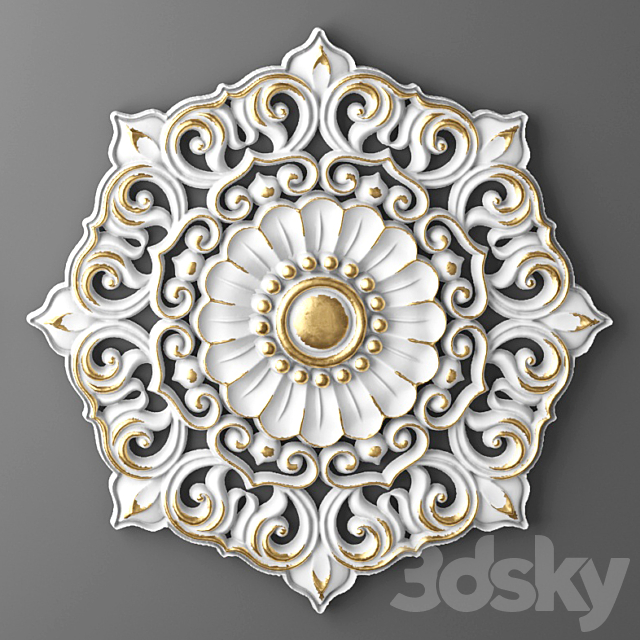 Rosette. 3ds Max - thumbnail 2