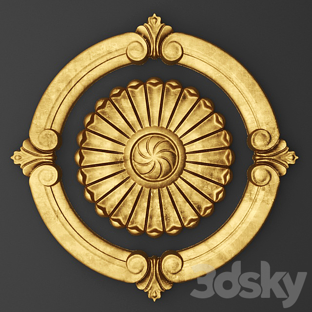 Rosette. 3ds Max - thumbnail 1