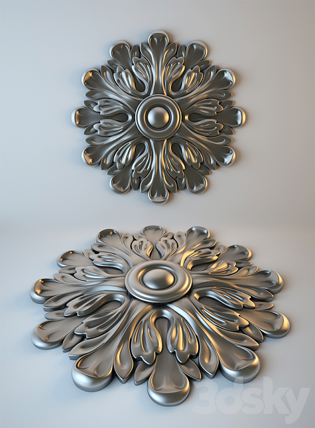 Rosette 3DSMax File - thumbnail 1