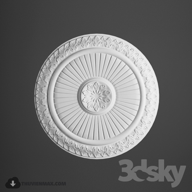 Rosette Torus Style art.358 3DS Max - thumbnail 3