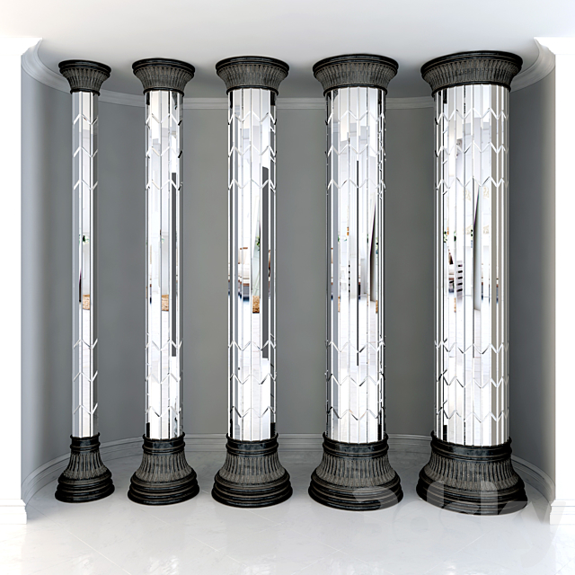 ROUND COLUMN 3DSMax File - thumbnail 1