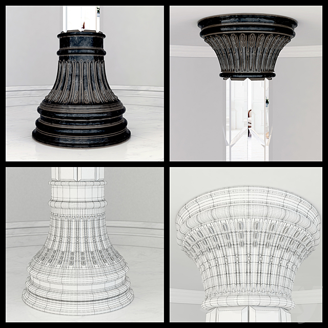 ROUND COLUMN 3DSMax File - thumbnail 3