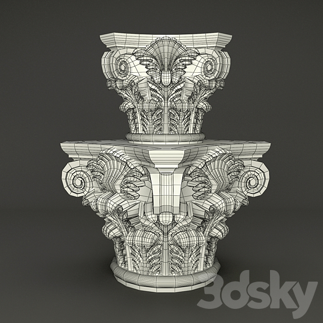 Sabur decor 2015 Capital 3DS Max Model - thumbnail 2