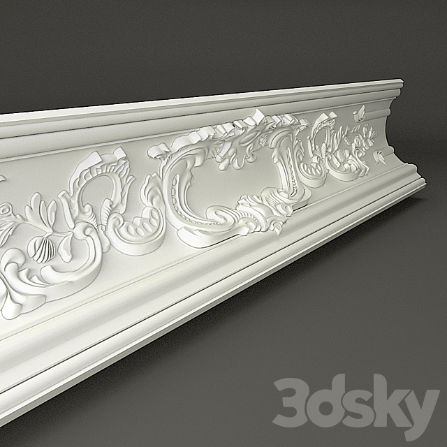 Sabur decor 2015 Cornice KF31 3DSMax File - thumbnail 2