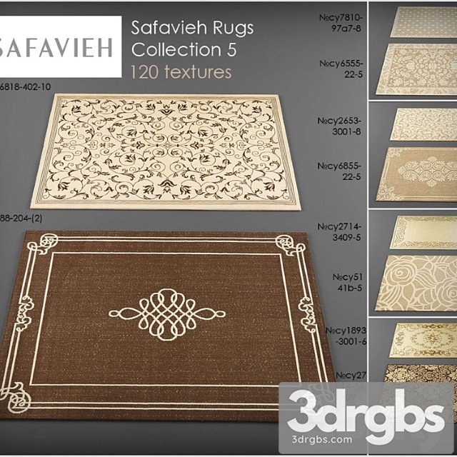 Safavieh Rugs5 3dsmax Download - thumbnail 1