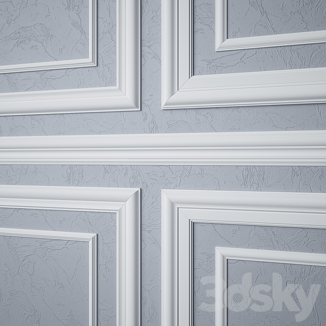 Set of Moldings 3 3DSMax File - thumbnail 2