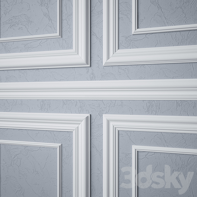 Set of Moldings 3 3DSMax File - thumbnail 3