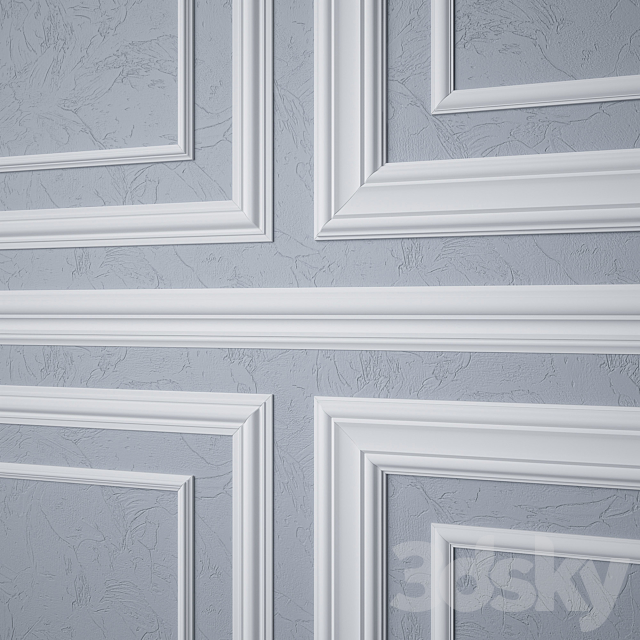 Set of Moldings 3DSMax File - thumbnail 2