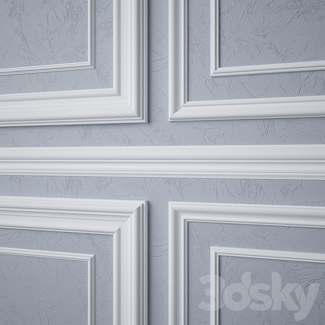 Set of Moldings 3DSMax File - thumbnail 3