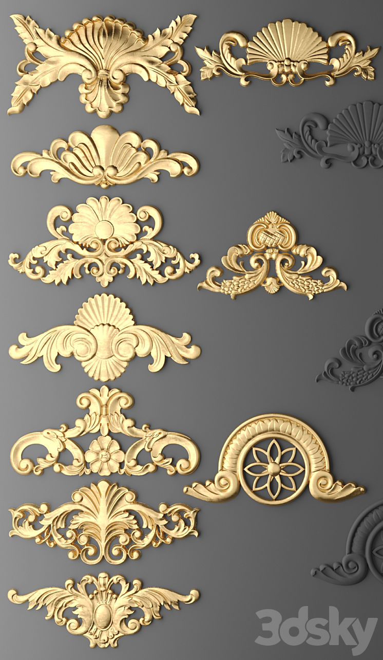 Set stucco 3DS Max - thumbnail 2