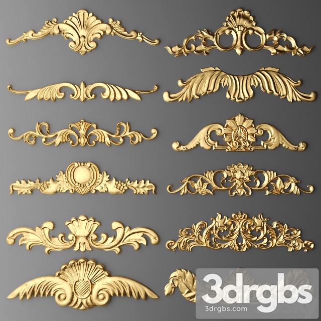 Set Stucco Decoration 3 3dsmax Download - thumbnail 1